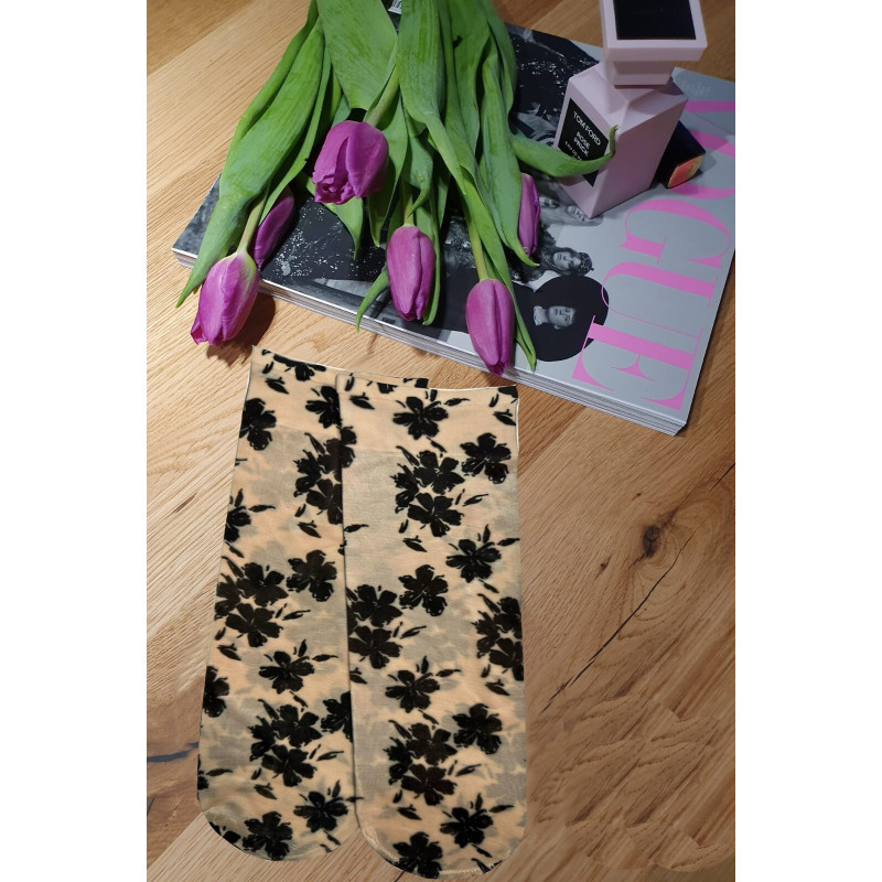 Magnetis moteriškos kojinės su likra