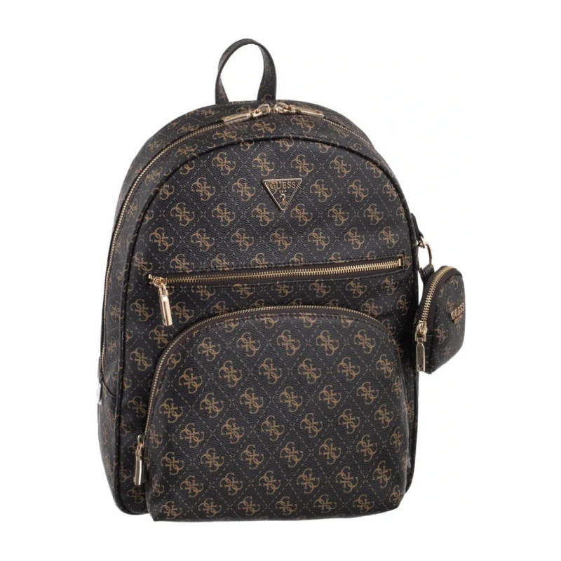Guess Power Play II Lrg Tech Bckpck HWQG71 24350 Brown Logo (GU825-a) kuprinė