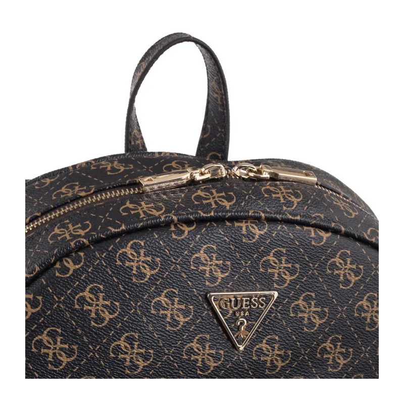 Guess Power Play II Lrg Tech Bckpck HWQG71 24350 Brown Logo (GU825-a) kuprinė
