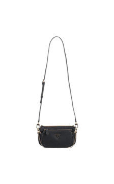 Guess Noelle II Dbl Pouch Crossbody HWZG96 72710 Black (GU826-a) rankinė