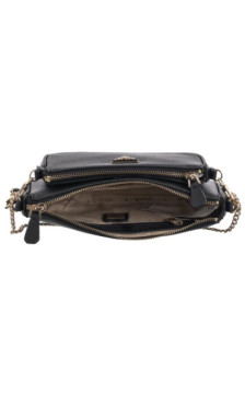 Guess Noelle II Dbl Pouch Crossbody HWZG96 72710 Black (GU826-a) rankinė