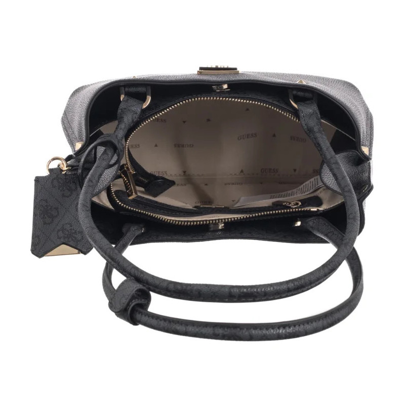 Guess Meridian II Shoulder Satchel HWSG69 74090 Coal Logo (GU827-a) rankinė