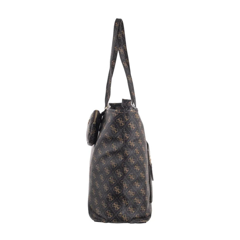 Guess Power Play II Large Tech Tote HWQG71 24240 Brown Logo (GU829-a) rankinė