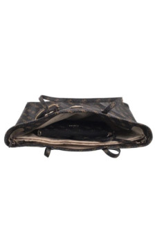 Guess Power Play II Large Tech Tote HWQG71 24240 Brown Logo (GU829-a) rankinė