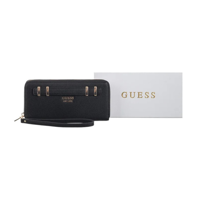 Guess Gregoria Slg Large Zip Around SWBG85 46146 Black (GU835-a) rankinė