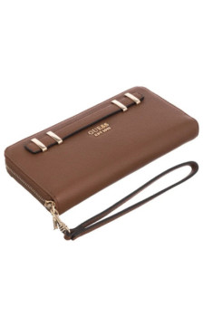 Guess Gregoria Slg Large Zip Around SWBG85 46146 Cognac (GU835-b) rankinė