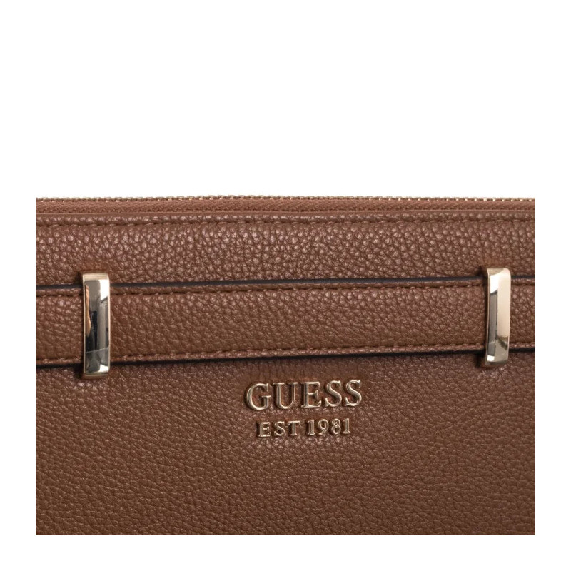 Guess Gregoria Slg Large Zip Around SWBG85 46146 Cognac (GU835-b) rankinė