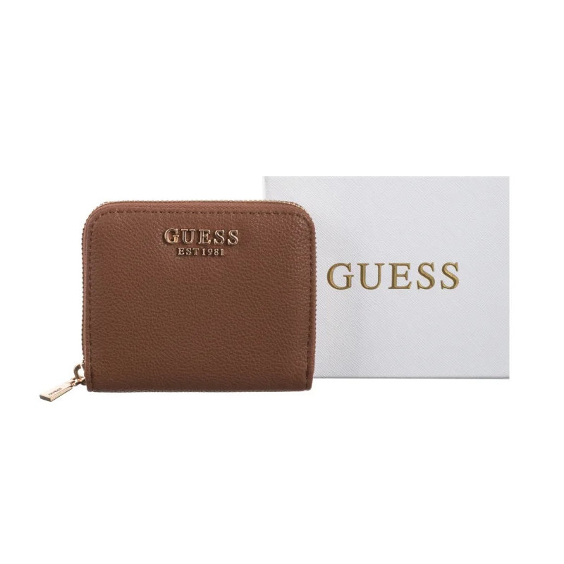 Guess Gregoria Slg Small Zip Around SWBG85 46137 Cognac (GU838-a) rankinė