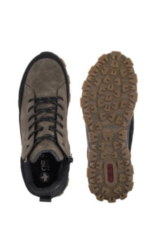 Rieker Brązowe 35508-25 Brown Combination (RI338-a) batai