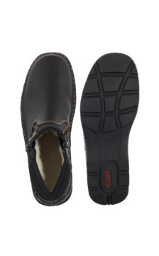 Rieker Czarne 05362-00 Black (RI342-a) žygio batai