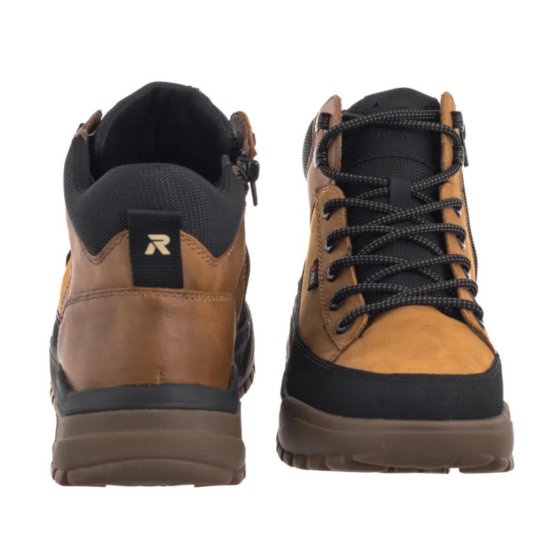 Rieker Brązowe U1571-68 Yellow Combination (RI343-a) batai