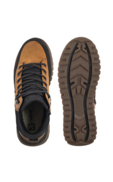 Rieker Brązowe U1571-68 Yellow Combination (RI343-a) batai