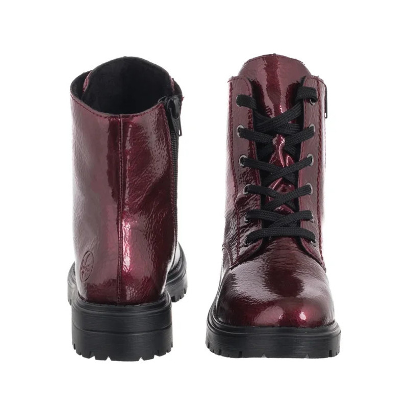 Rieker Bordowe Z2841-33 Red (RI336-a) batai