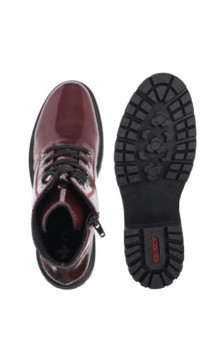 Rieker Bordowe Z2841-33 Red (RI336-a) batai