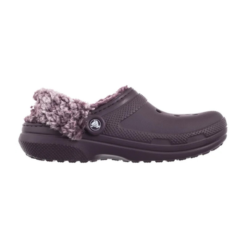 Crocs Classic Fleece Lined Clog Plush Plum 211396-5CQ (CR404-a) Moteriški batai/šlepetės