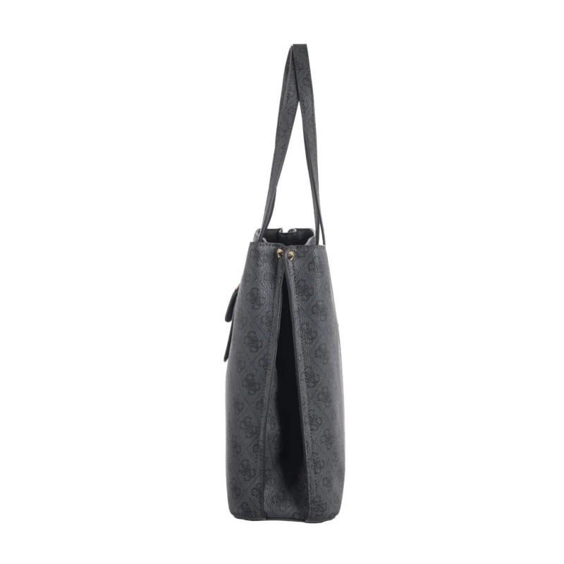 Guess Meridian II Girlfriend Tote HWSG69 74230 Coal Logo (GU841-a) rankinė
