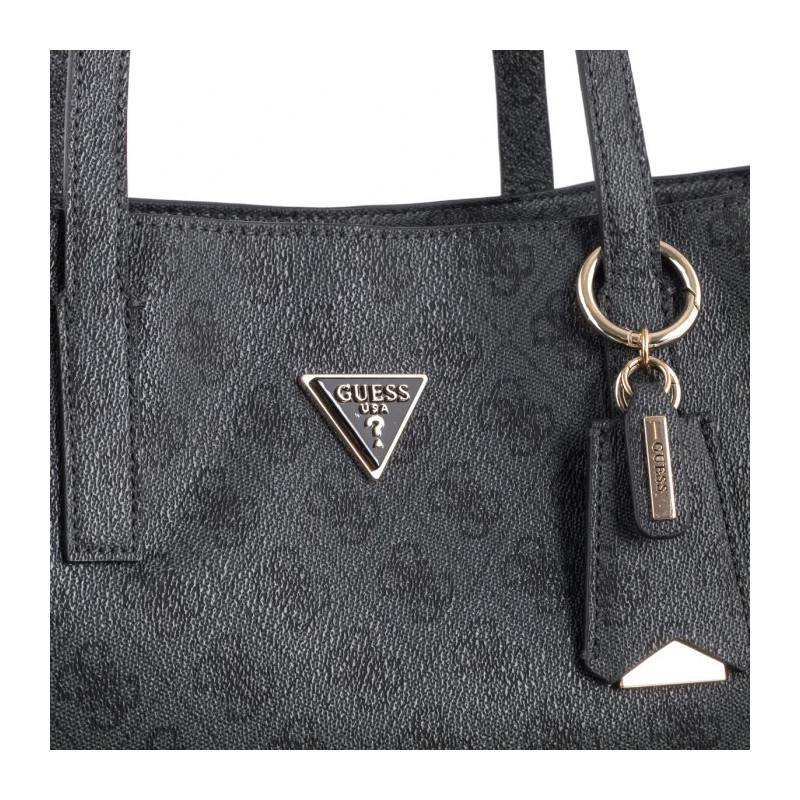 Guess Meridian II Girlfriend Tote HWSG69 74230 Coal Logo (GU841-a) rankinė