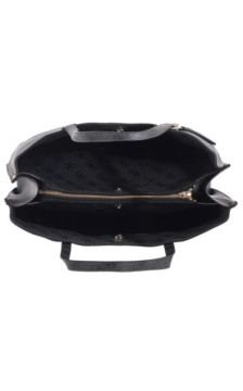 Guess Meridian II Girlfriend Tote HWSG69 74230 Coal Logo (GU841-a) rankinė