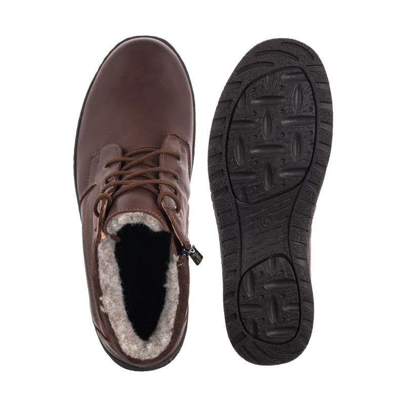 Helios Brązowe 826 082.112 (HE42-a) žygio batai