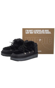 D.Franklin Nordic Trk Fur Low Black DFSH370011-BLAC (DF4-a) batai