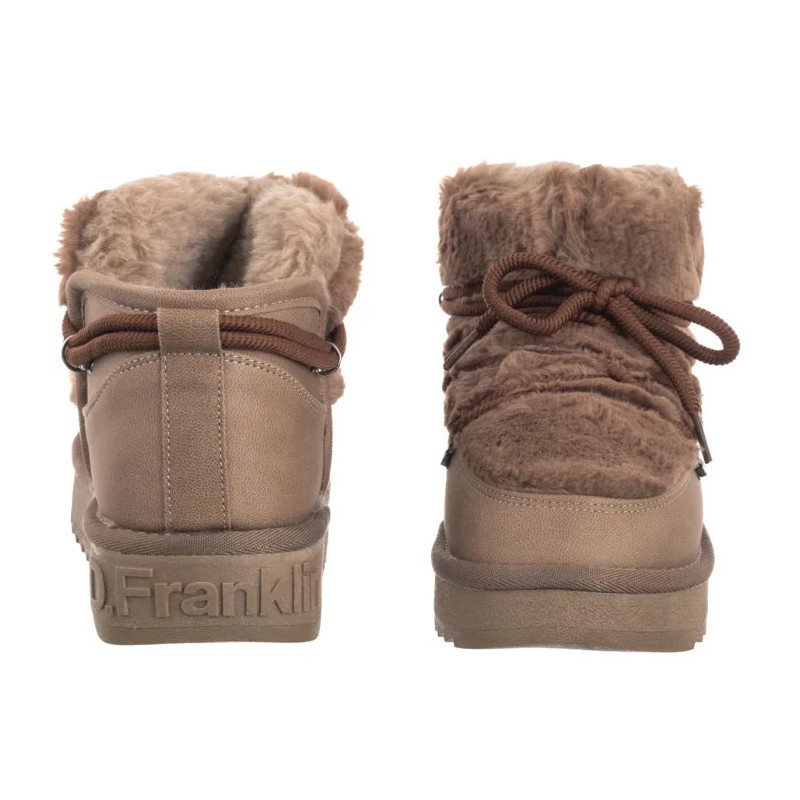 D.Franklin Nordic Trk Fur Low Brown DFSH370011-BROW (DF4-c) batai