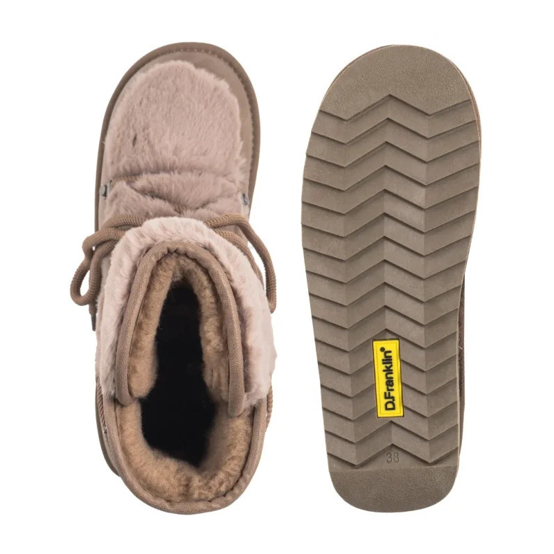 D.Franklin Nordic Trk Fur Taupe DFSH370022-TAUP (DF5-a) batai