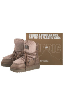 D.Franklin Nordic Trk Fur Taupe DFSH370022-TAUP (DF5-a) batai