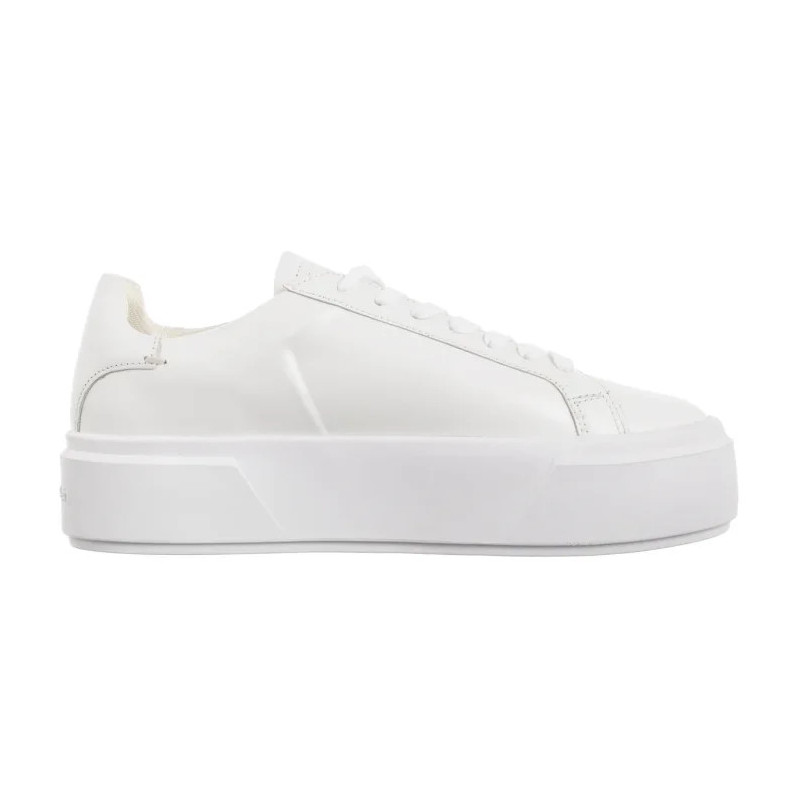 Calvin Klein Flatform Lace Up Lth Mg Triple Bright White YW0YW01928 0K4 (CK710-a) bateliai