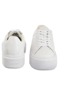 Calvin Klein Flatform Lace Up Lth Mg Triple Bright White YW0YW01928 0K4 (CK710-a) bateliai