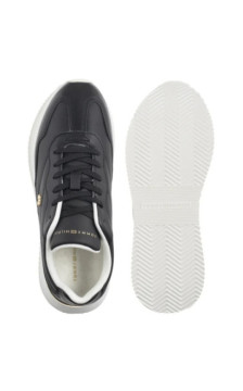 Tommy Hilfiger Chic Fashion Runner Black/Ecru FW0FW09033 0GM (TH1418-b) sportiniai bateliai