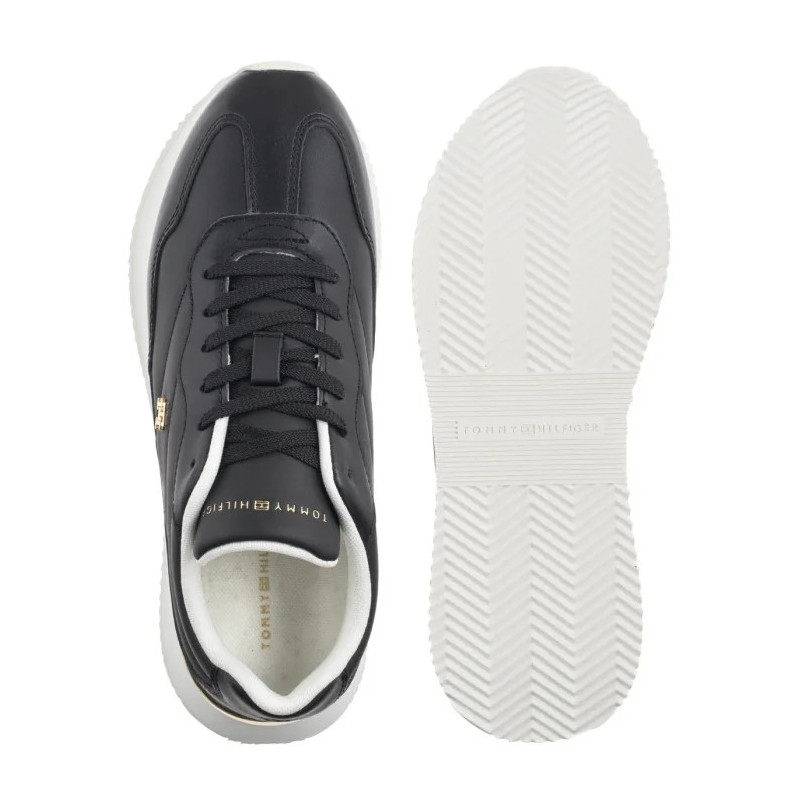 Tommy Hilfiger Chic Fashion Runner Black/Ecru FW0FW09033 0GM (TH1418-b) sportiniai bateliai