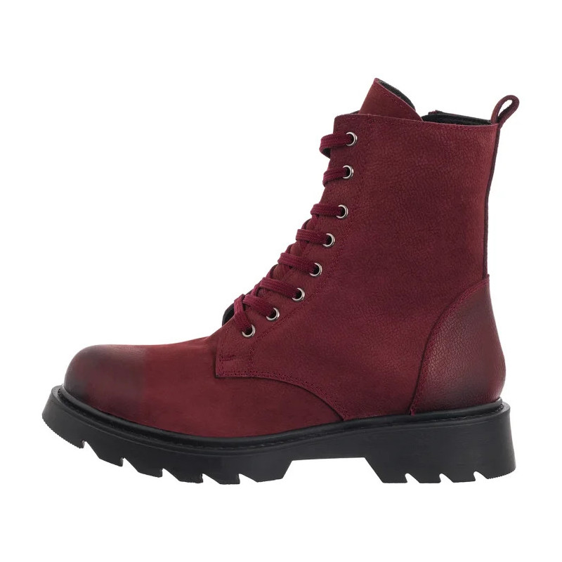 Nepeke Halida Burgund Nubuck (NP74-a) batai