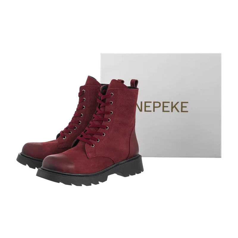 Nepeke Halida Burgund Nubuck (NP74-a) batai