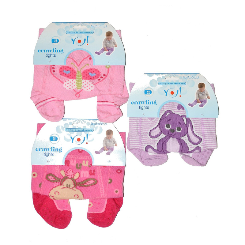 YO! medvilninės kojinėms vaikams