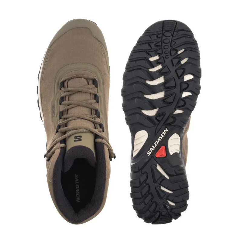 Salomon Shelter WP Stone Gray/Black/Rainy Day 479740 (SO30-a) batai