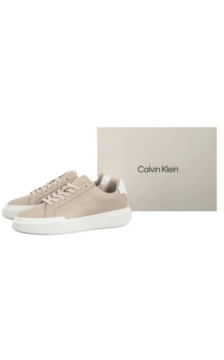 Calvin Klein Chunky Cupsole Laceup Lth Wn Stone Beige/Bright White YW0YW01947 ACE (CK688-b) sportiniai bateliai