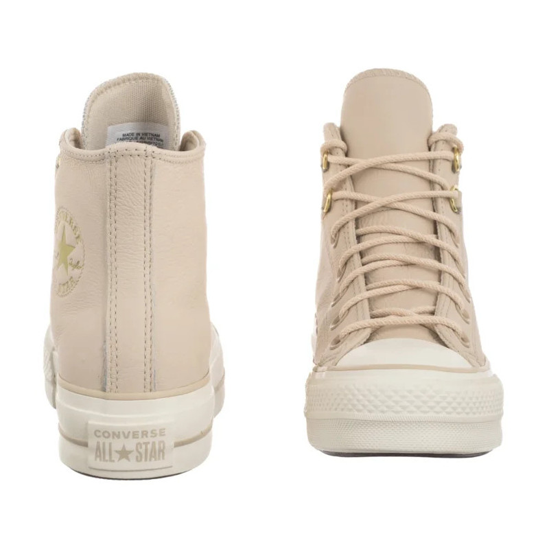 Converse CTAS Lift Hi Light Dune/Light Dune/Egret A14517C (CO820-a) bateliai