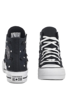 Converse CTAS Lift Hi Black/Silver/White A14531C (CO821-a) bateliai