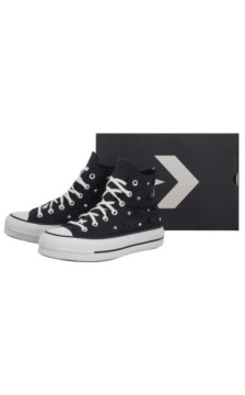 Converse CTAS Lift Hi Black/Silver/White A14531C (CO821-a) bateliai