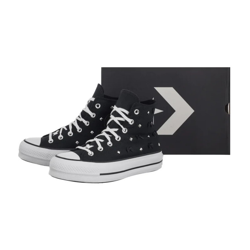 Converse CTAS Lift Hi Black/Silver/White A14531C (CO821-a) bateliai