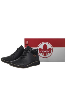 Rieker Czarne 50902-00 Black (RI323-a) batai