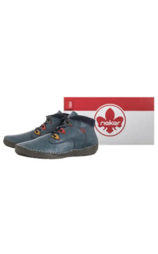 Rieker Niebieskie 52544-14 Blue (RI332-a) batai