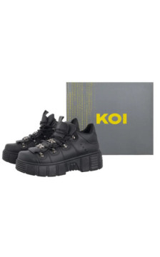 Koi Footwear Rimo Core Chunky Trainers Black AC5 (KO2-a) bateliai