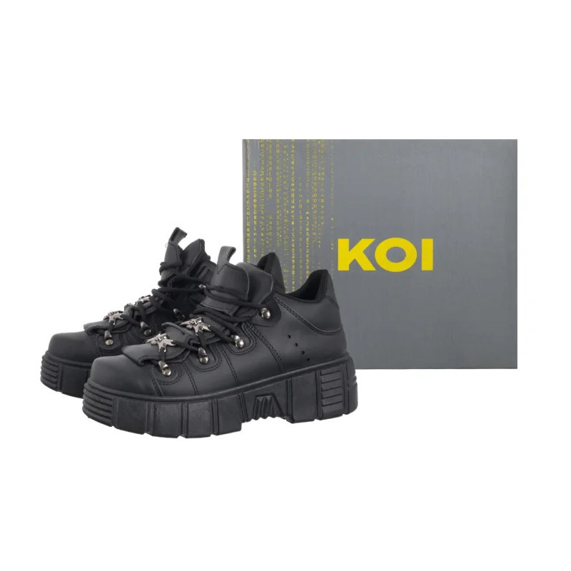 Koi Footwear Rimo Core Chunky Trainers Black AC5 (KO2-a) bateliai