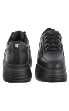 Koi Footwear Jennie Striker Chunky Bubble Trainers Black KA00333958 (KO7-a) batai