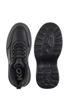 Koi Footwear Jennie Striker Chunky Bubble Trainers Black KA00333958 (KO7-a) batai