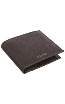 Calvin Klein Foil Emboss Ew Bill Fold w Coin LV04D1138G YG1 (CK714-a) rankinė