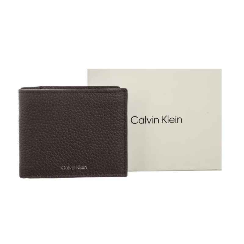 Calvin Klein Foil Emboss Ew Bill Fold w Coin LV04D1138G YG1 (CK714-a) rankinė