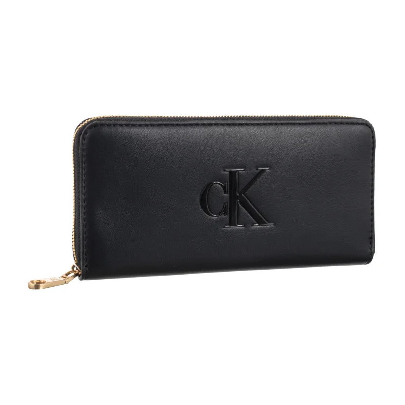 Calvin Klein Bold Ck Long Zip Around LV04F1077G UB1 (CK715-a) rankinė