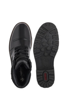 Rieker Czarne 32020-00 (RI346-a) žygio batai